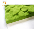 Home Theater 3D Polyester Fiber Wall Panel Decoration